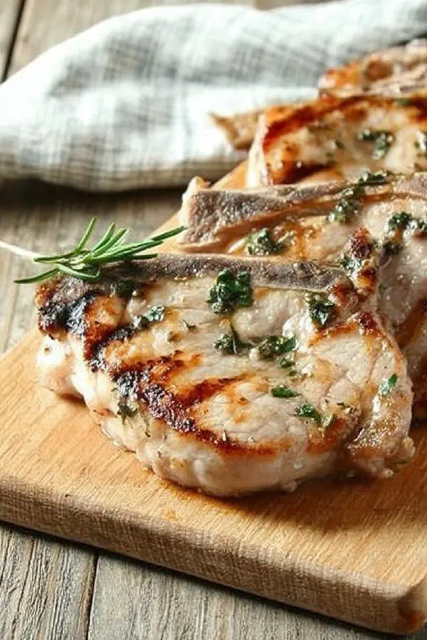 Herb-Brined Pork Chops