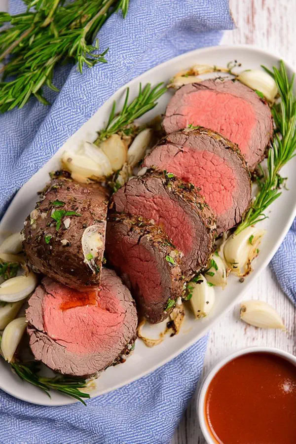 Herb Garlic Beef Tenderloin