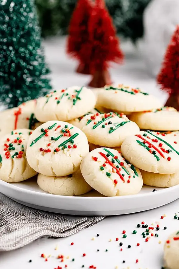 Holiday Almond Shortbread