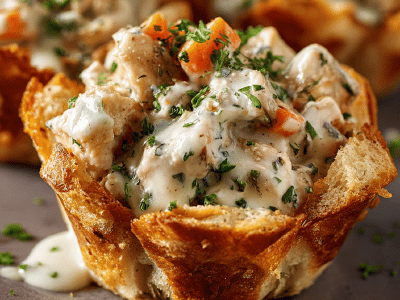 Homemade Chicken Vol-au-Vent