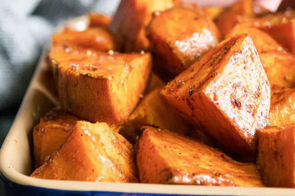 Cheesy Garlic Roasted Cauliflower