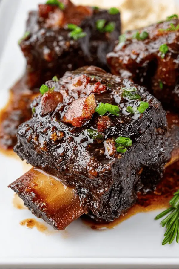 Honey Ginger Braised Ribs