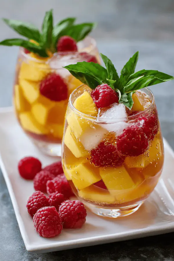 Honey Mango White Sangria
