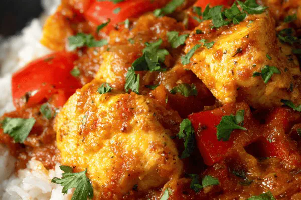 Curried Lentil Cauliflower Shrimp Soup