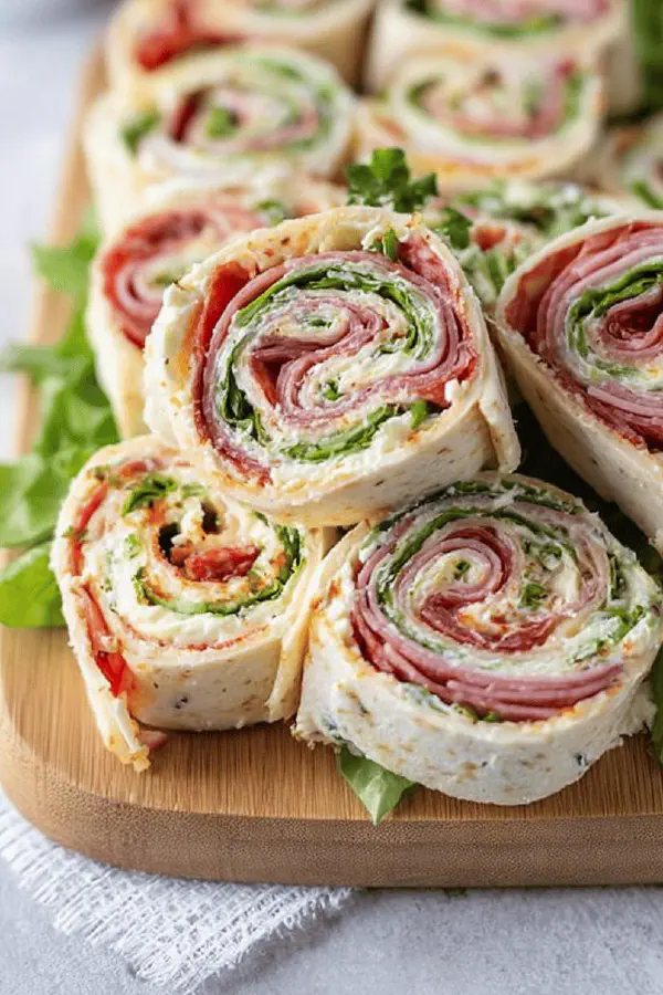 Italian Pinwheel Bites