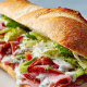 Grilled Veggie Parmesan Spread Sandwiches