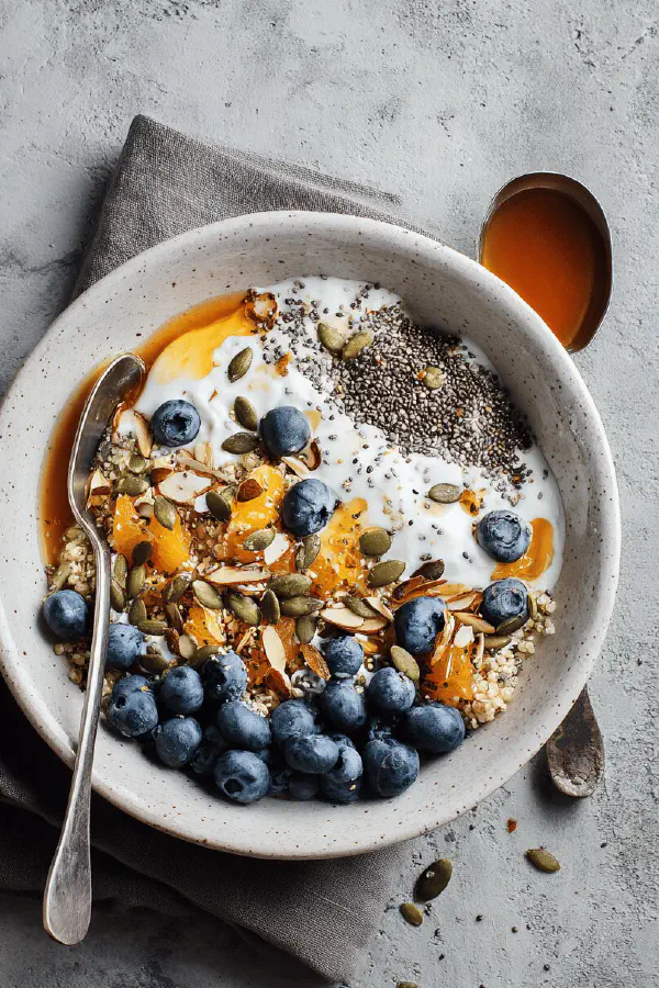 Kefir Berry Breakfast Bowls