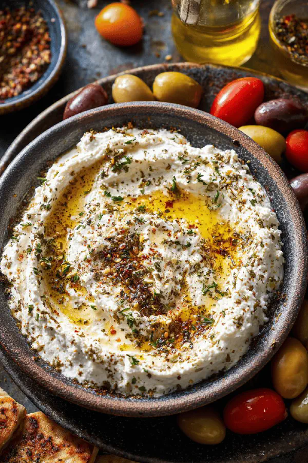 Labneh with Za'atar Twist