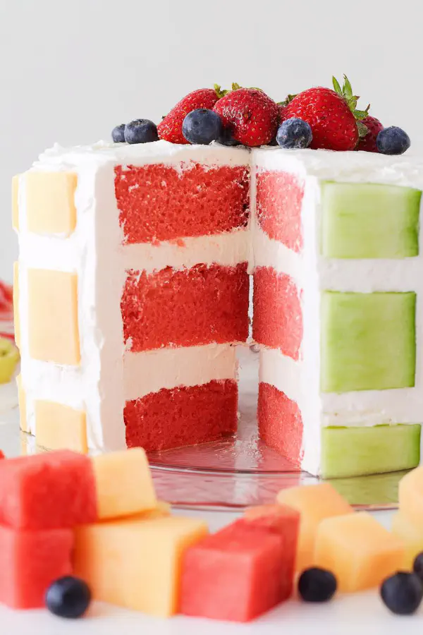Layered Melon Stack