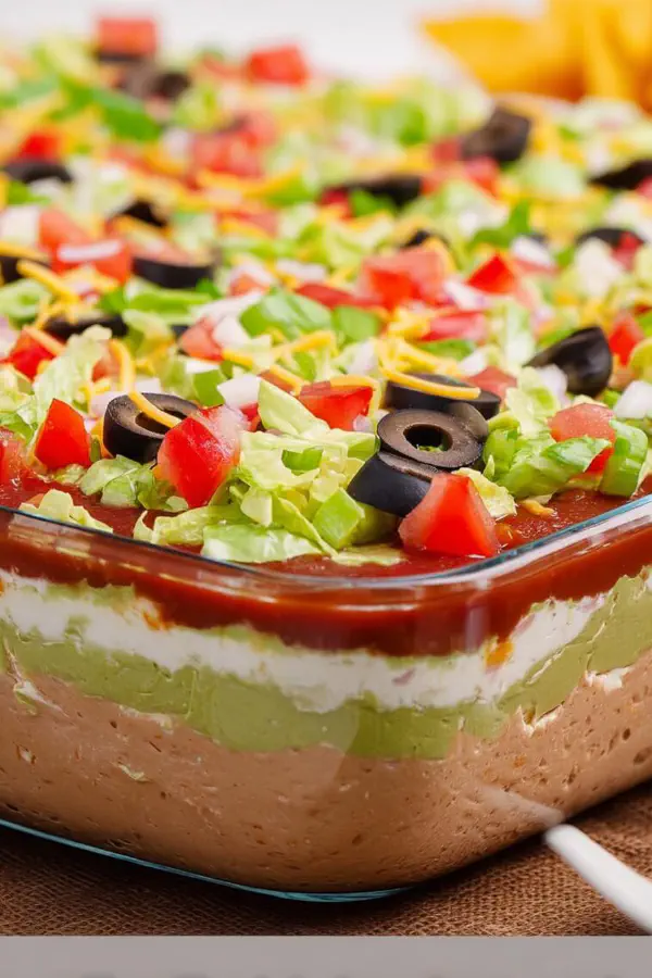 Layered Taco Dip Remix