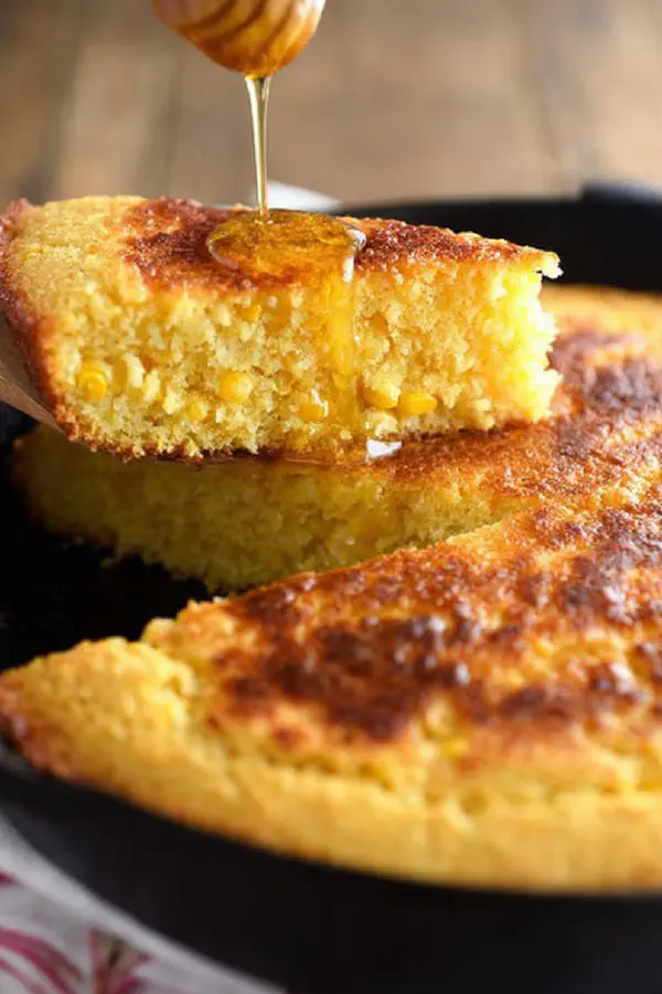 Lazy Skillet Creamed Cornbread