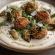 Crispy Green Tomatoes with Smoky Dip