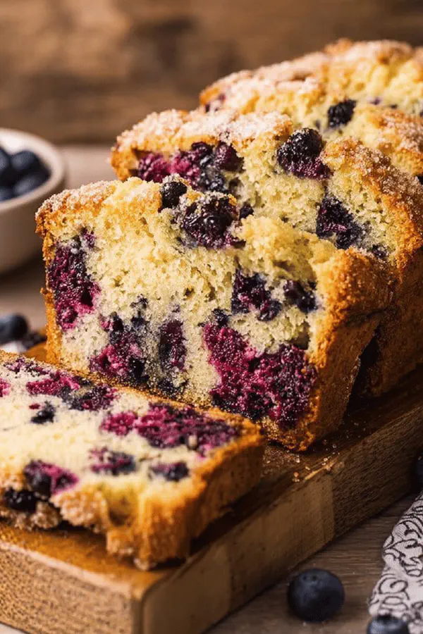 Lemon Blueberry Quick Bread