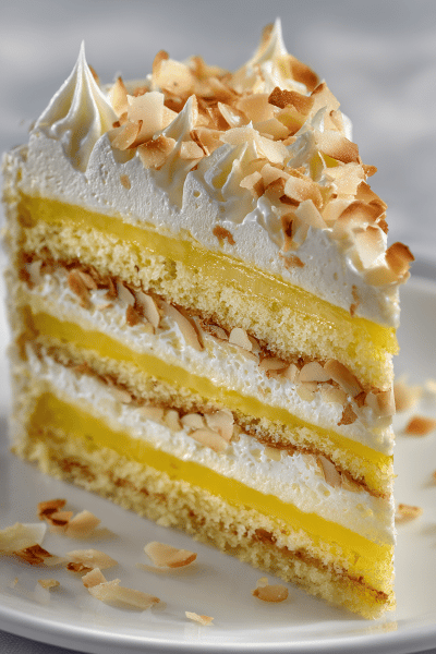 Lemon Chiffon Cake Remix