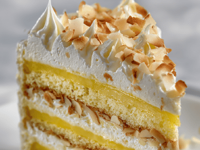 Lemon Chiffon Cake Remix