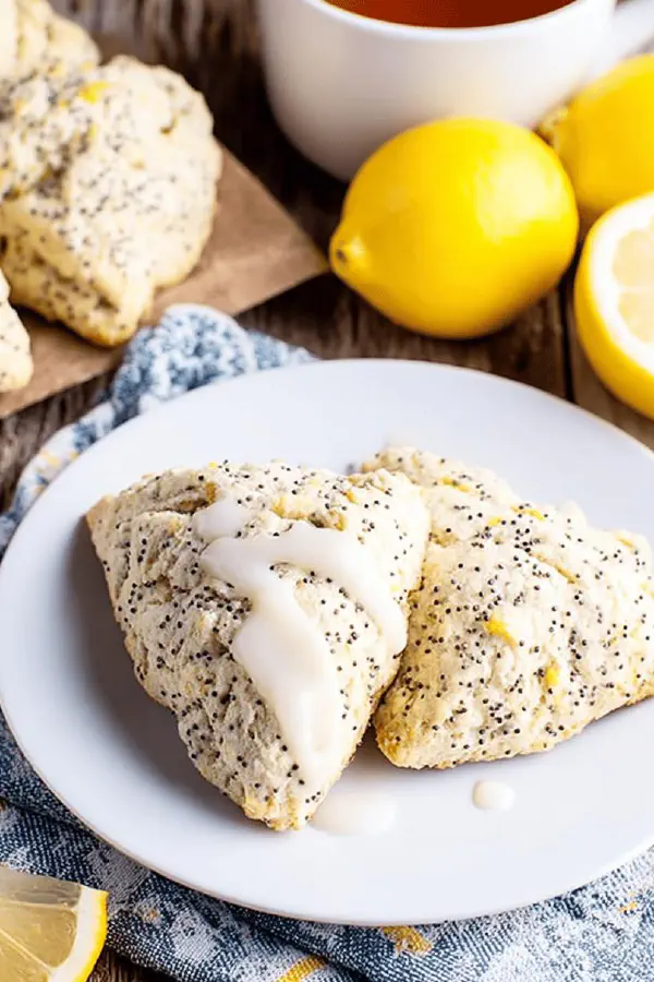 Lemon Poppy Scones Remix