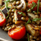 Lentil Salad Duck Blueberry