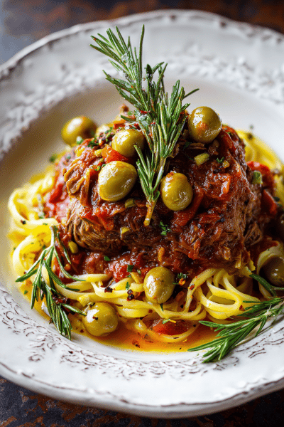 Linguines Lamb Ragout