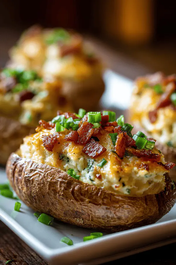 Loaded Stuffed Potatoes