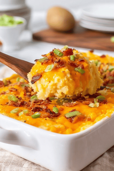 Loaded Twice-Baked Potato Bake