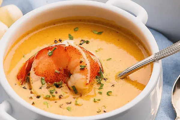Curried Lentil Cauliflower Shrimp Soup