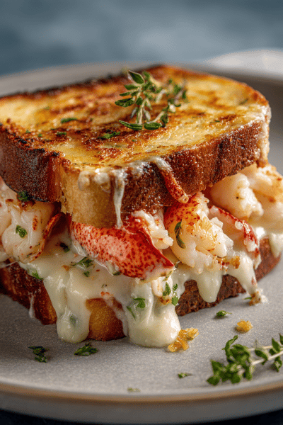 Lobster Croque-Monsieur Twist