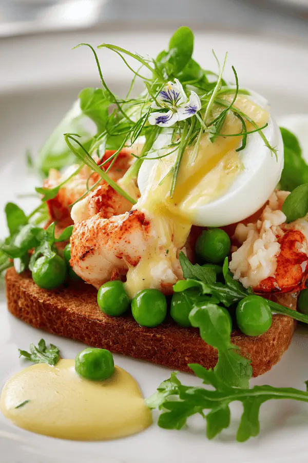 Lobster Pea Benedictine