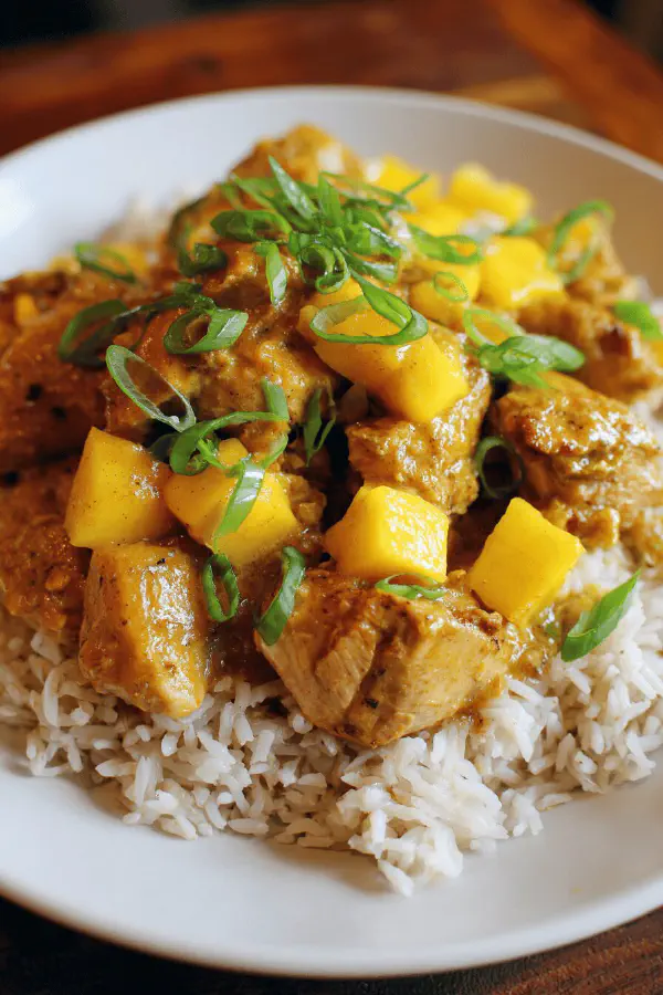 Mango Chicken Boudreault Style
