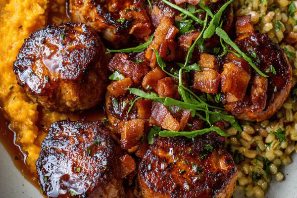 Pork Medallions Clementine Glaze