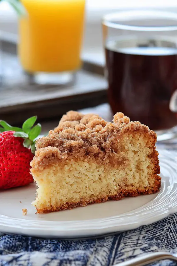 Maple Streusel Coffee Cake