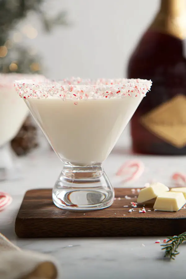 Mint White Chocolate Martini