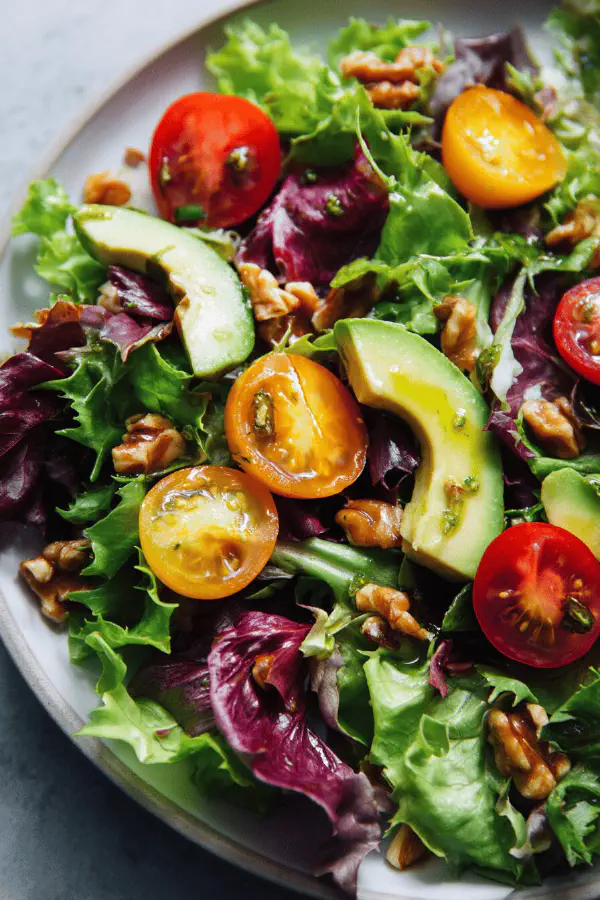 Mixed Greens Walnut Vinaigrette