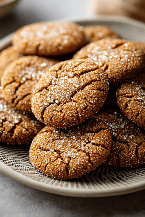 Molasses Ginger Galettes