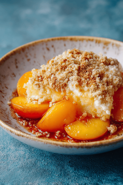 Nectarine Apricot Pouding-Croustade