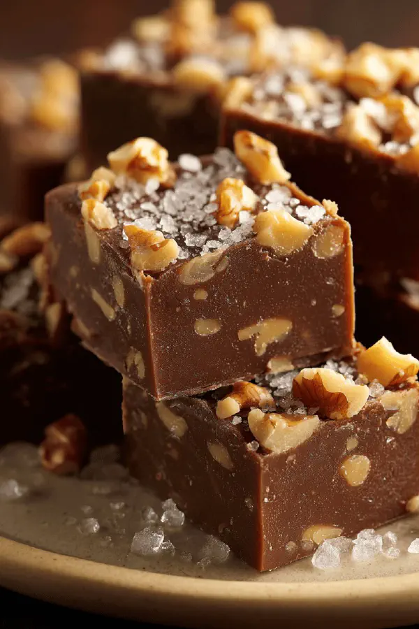 Nutty Caramel Fudge