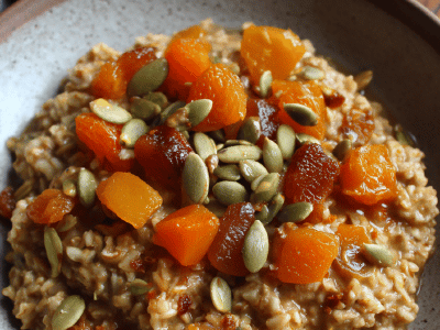 Oatmeal Date Bowl