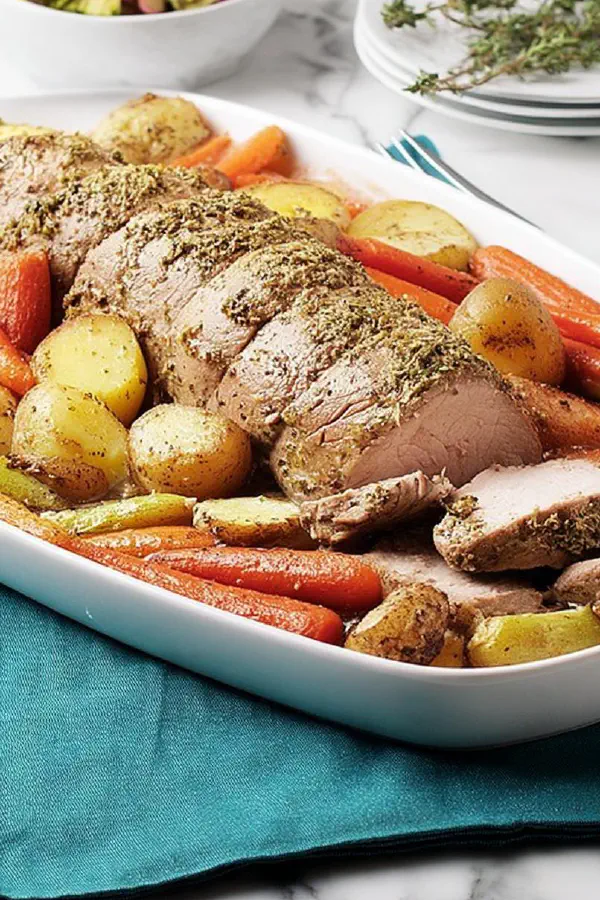 One-Pan Garlic Herb Pork