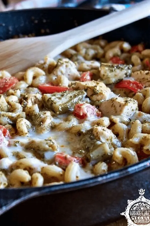 One-Pot Basil Chicken Skillet