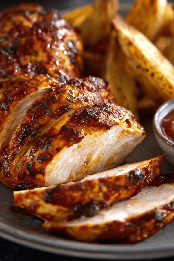 Oven BBQ Chicken Twist