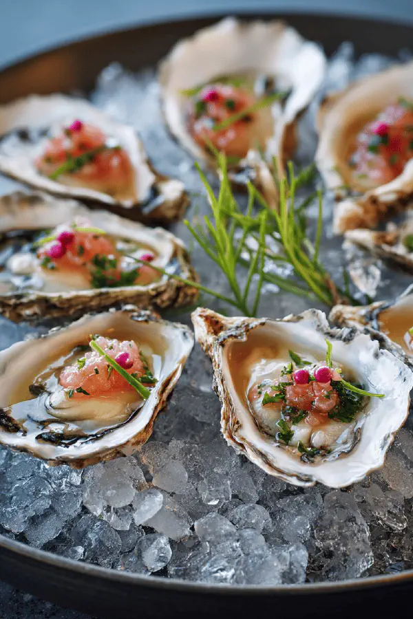 Oysters with Citrus Mignonette