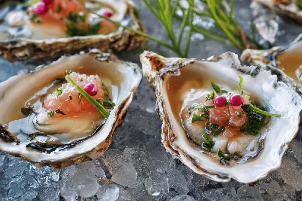 Egg Salmon Fish Roe Sandwiches