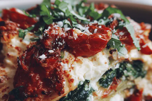 Lentil Rice with Roasted Brussels Leaves