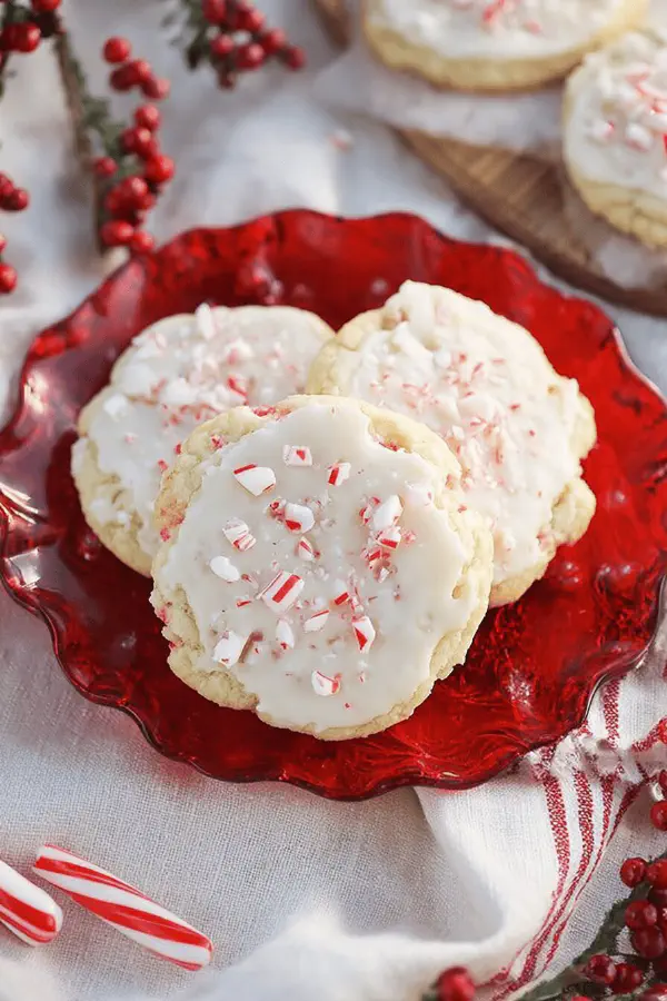 Peppermint Candy Cookies