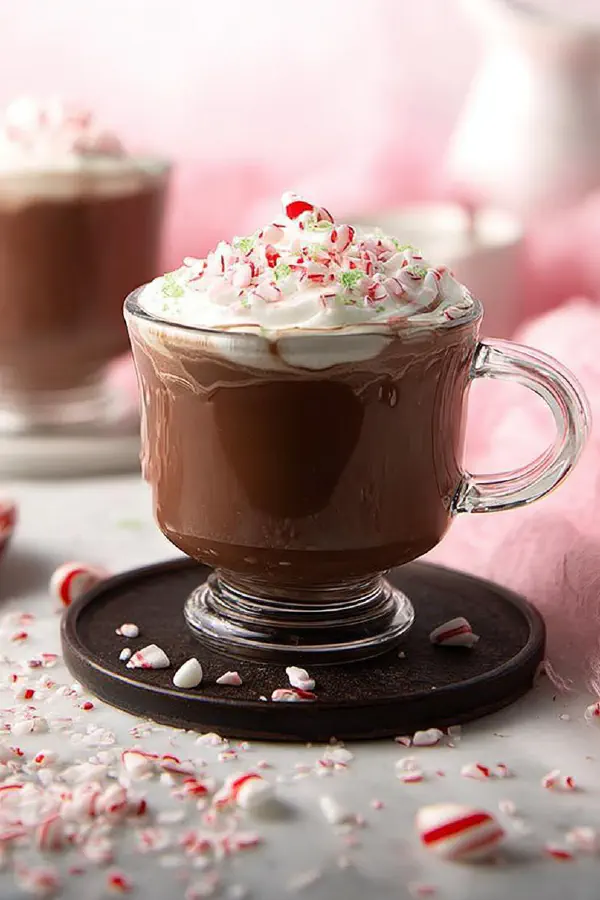 Peppermint White Hot Cocoa