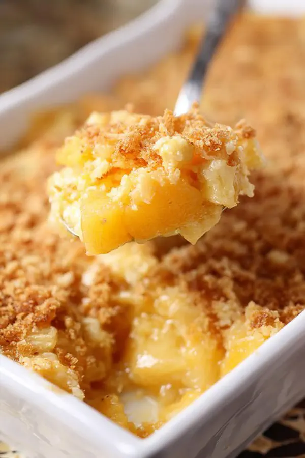 Pineapple Cheddar Bake
