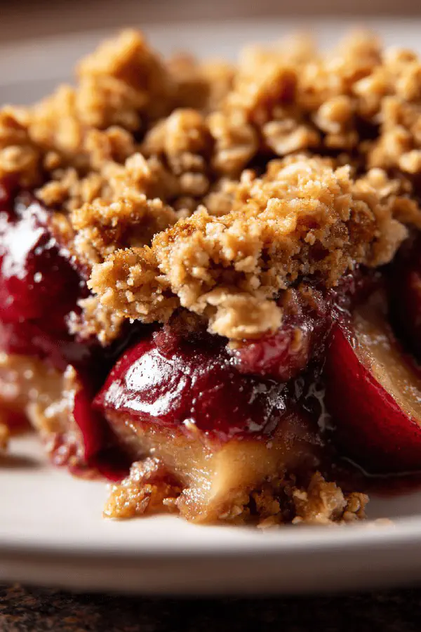 Plum Apple Flax Crisp
