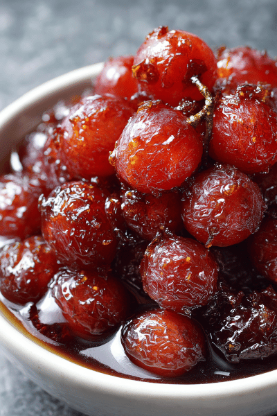 Poached Raisins Twist