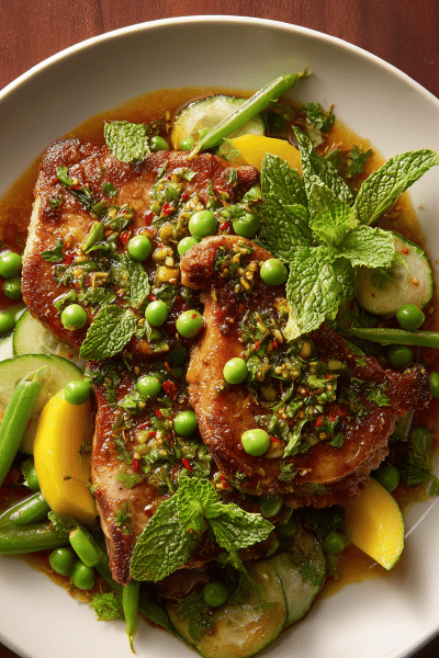 Pork Chops Sweet-Sour Sauce