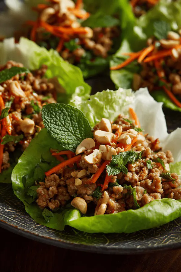 Pork Lettuce Wraps Twist