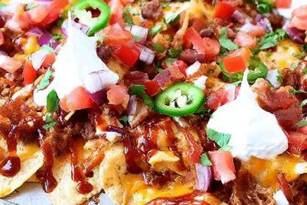 Trout Crudo with Cranberry and Puffed Rice